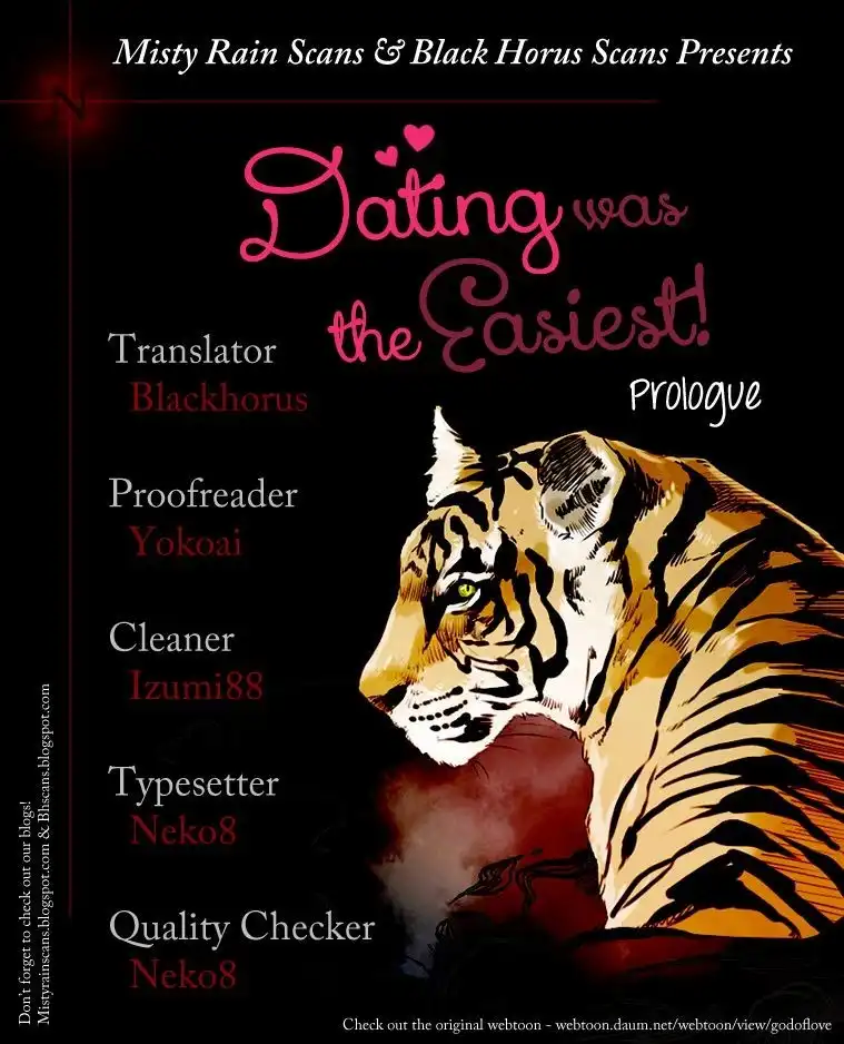 Dating was the Easiest! Chapter 1 1